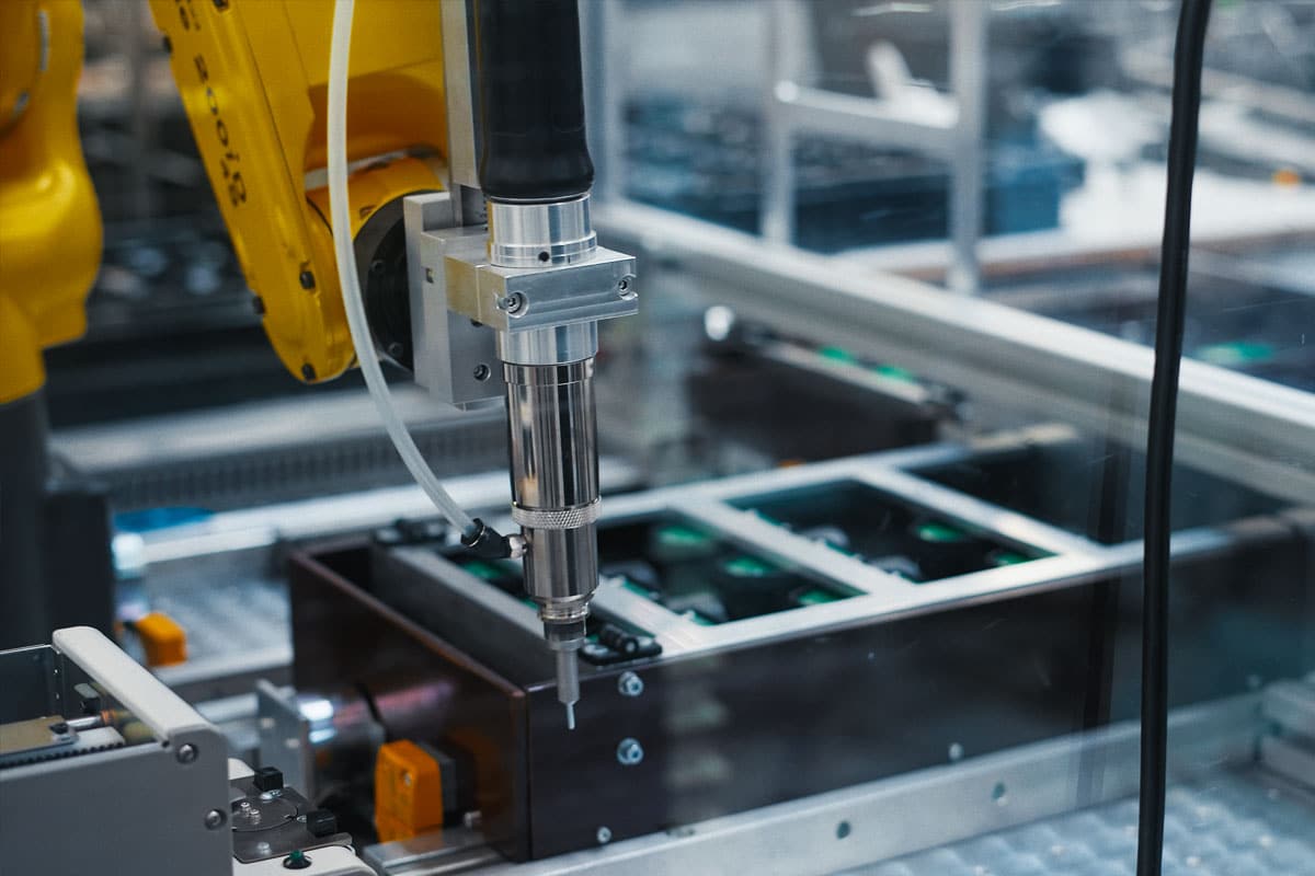 Schutz Spezialprozesse Verguss Potting BECOM Group EMS Partner