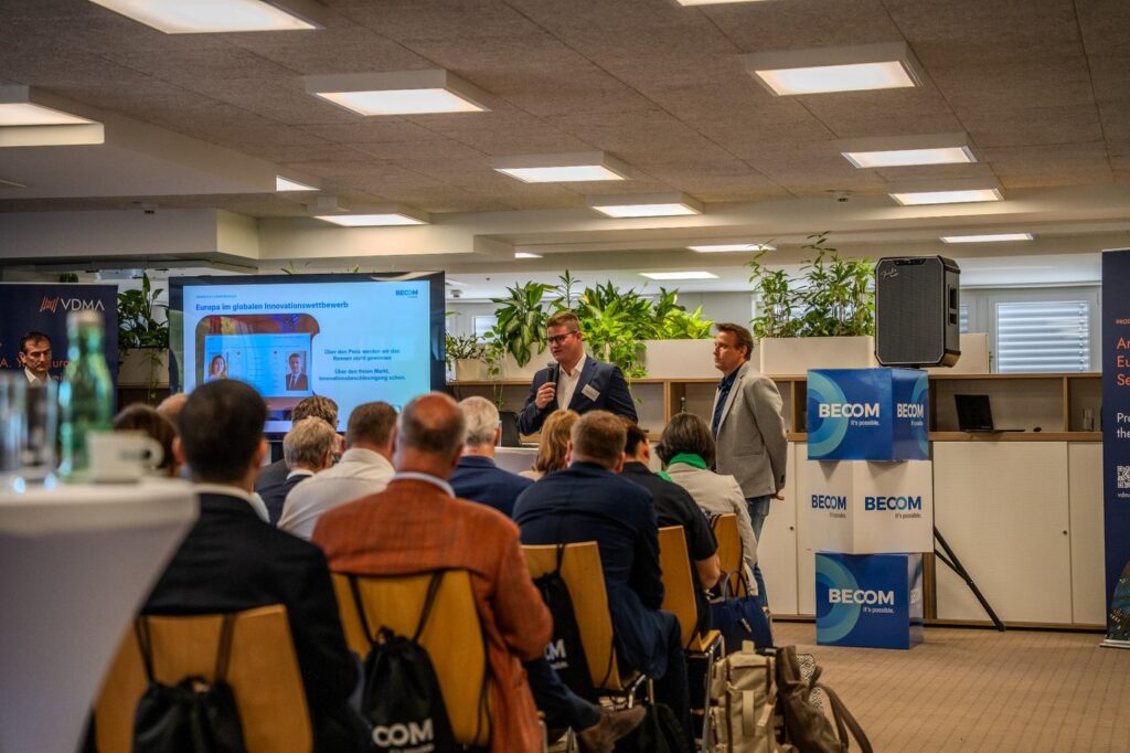 Innovation entsteht im Austausch VDMA-Fachveranstaltung bei BECOM (7) Innovation entsteht im Austausch VDMA-Fachveranstaltung bei BECOM